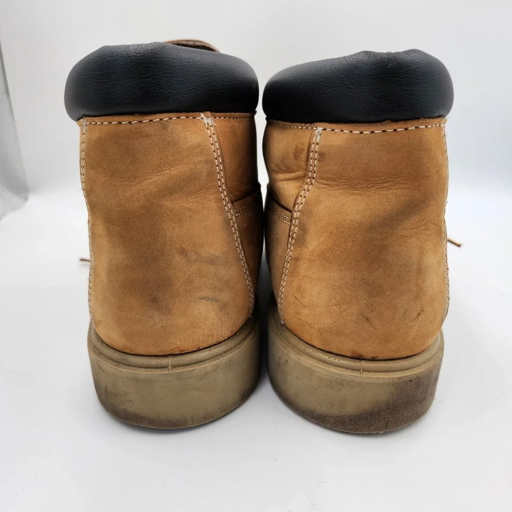 Timberland 50061 Men's 10‎ Boots Wheat Nubuck Ankle Round Toe Lace Up Chukka